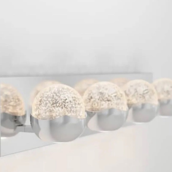 Artika Oracle 27 in. 4-Light Chrome LED Vanity Light Bar w/ CCT - Picture 3 of 7